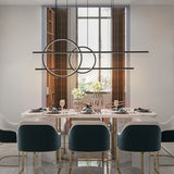 41.34 in. Integrated LED Modern Kitchen Island Linear Pendant Light