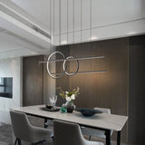 41.34 in. Integrated LED Modern Kitchen Island Linear Pendant Light