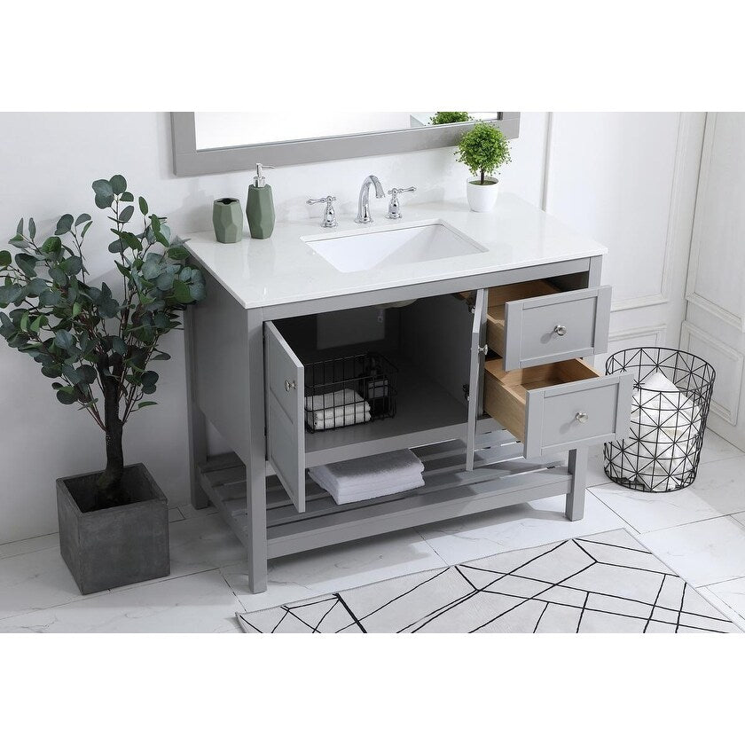 42-Inch Single Bathroom Vanity