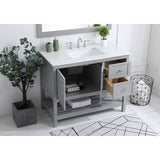 42-Inch Single Bathroom Vanity