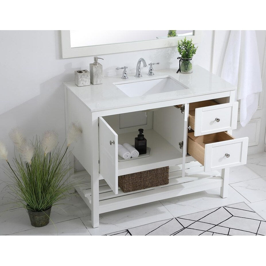 42-Inch Single Bathroom Vanity