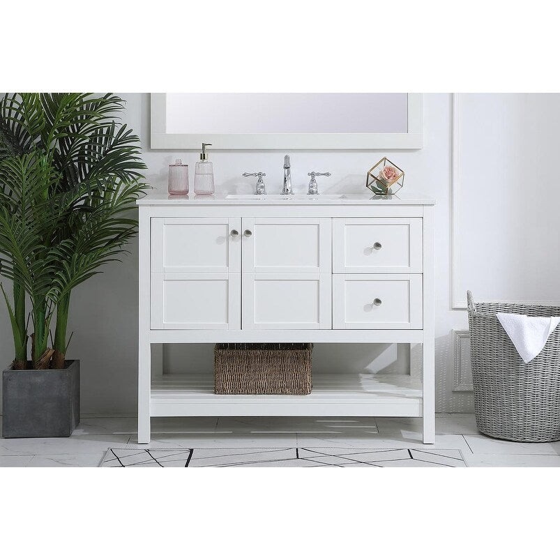 42-Inch Single Bathroom Vanity