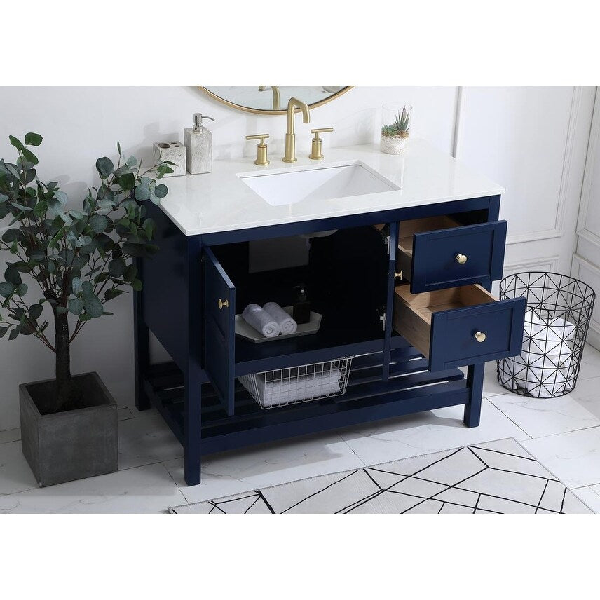 42-Inch Single Bathroom Vanity