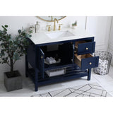 42-Inch Single Bathroom Vanity
