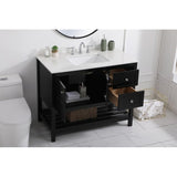 42-Inch Single Bathroom Vanity