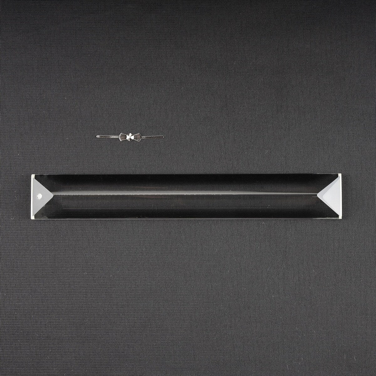 42" Modern Retractable 3-Blade Crystal LED Ceiling Fan with Remote