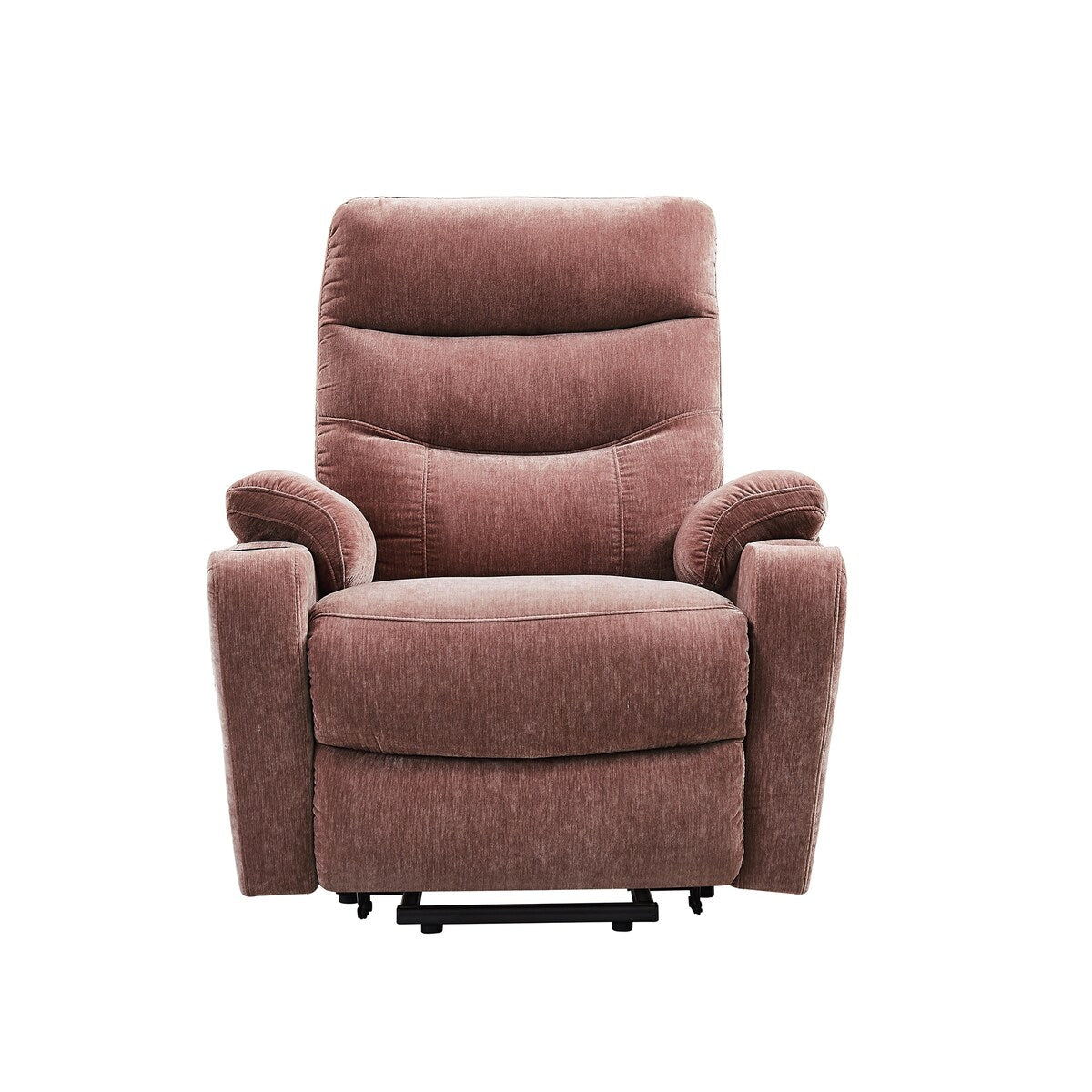 42" Electric Power Lift Recliner Sofa with Massage and Heat, 3 Positions, 2 Side Pockets, Cup Holder, Usb Ports, Single Sofa