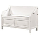 42" Rustic Style Solid wood Entryway Multifunctional Storage Bench