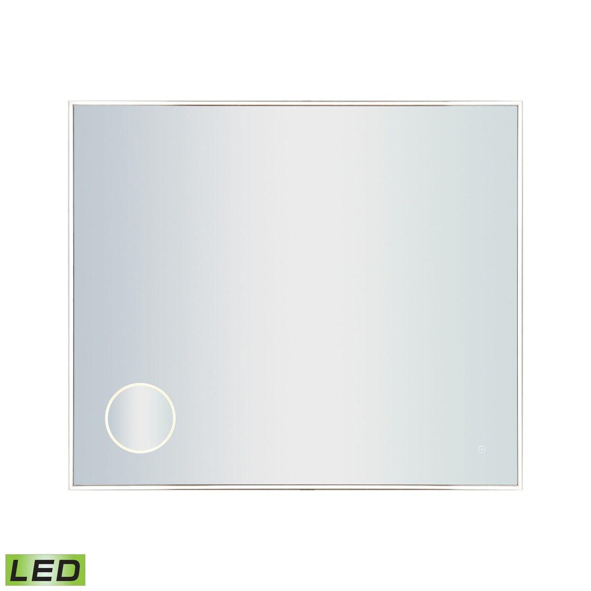 42x36-inch LED Mirror with 3x Magnifier