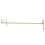 43" Tru-Slim LED Picture Light with 8 Battery Pack - Antique Brass