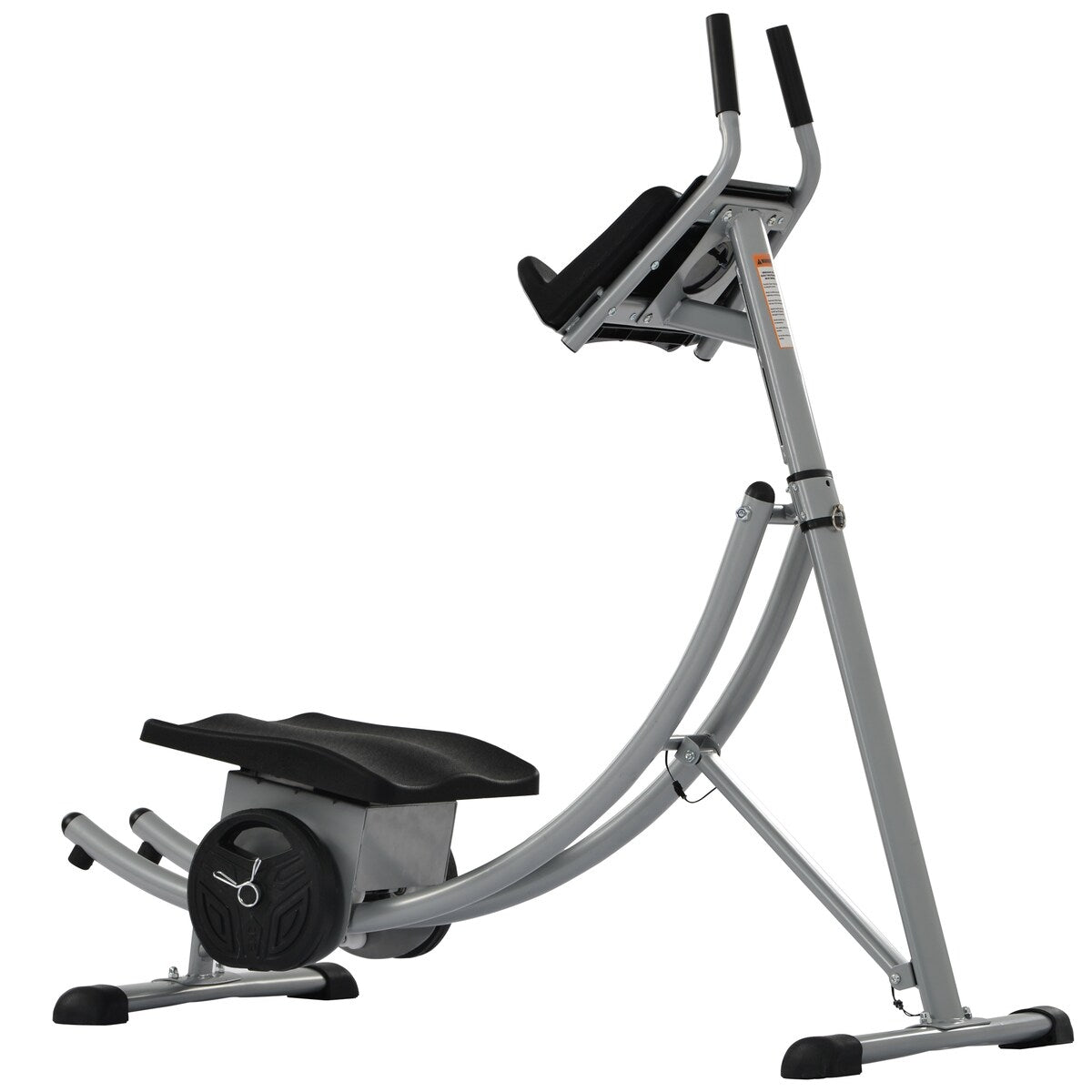 440LBS Deluxe ab machine Folding abdominal crunch coaster