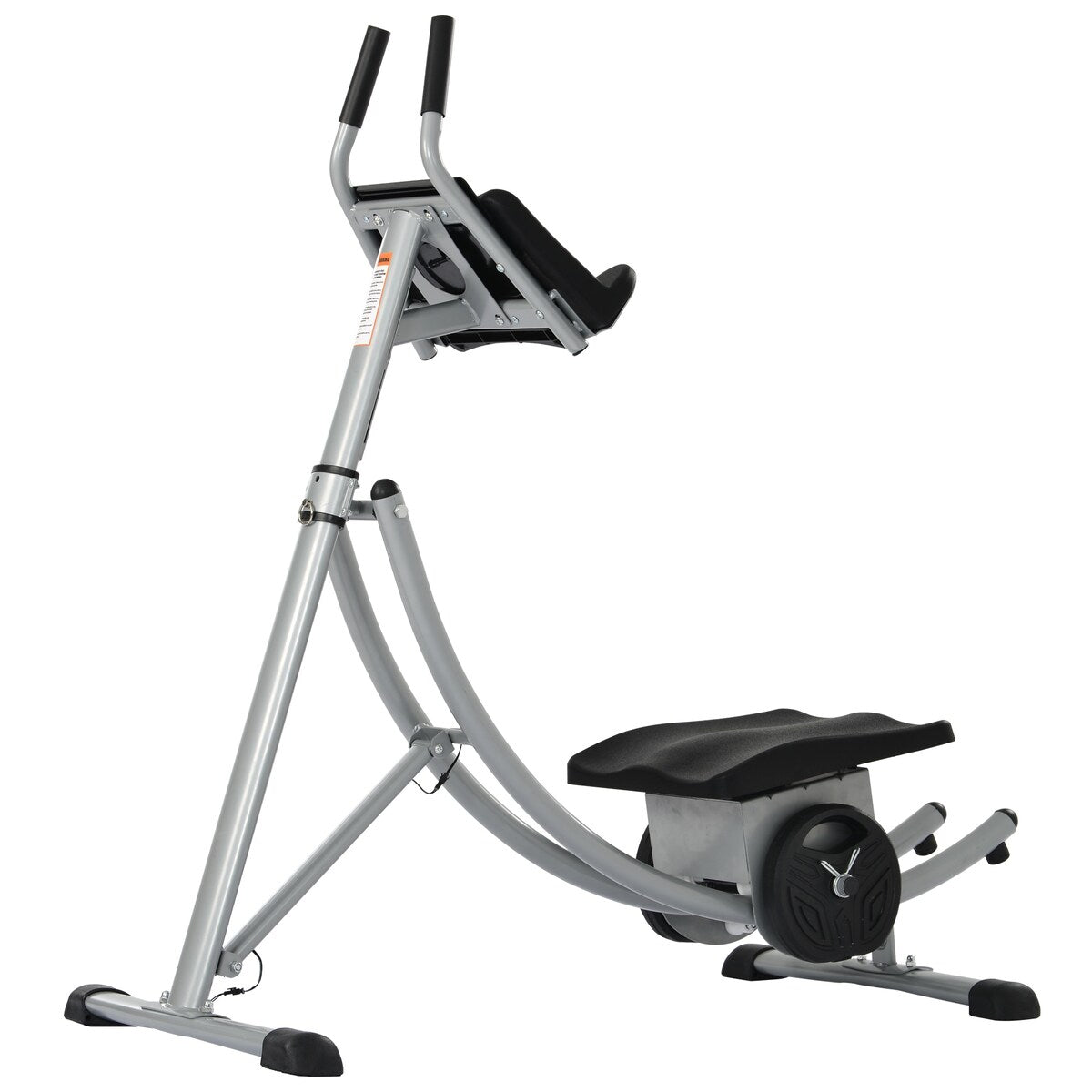 440LBS Deluxe ab machine Folding abdominal crunch coaster