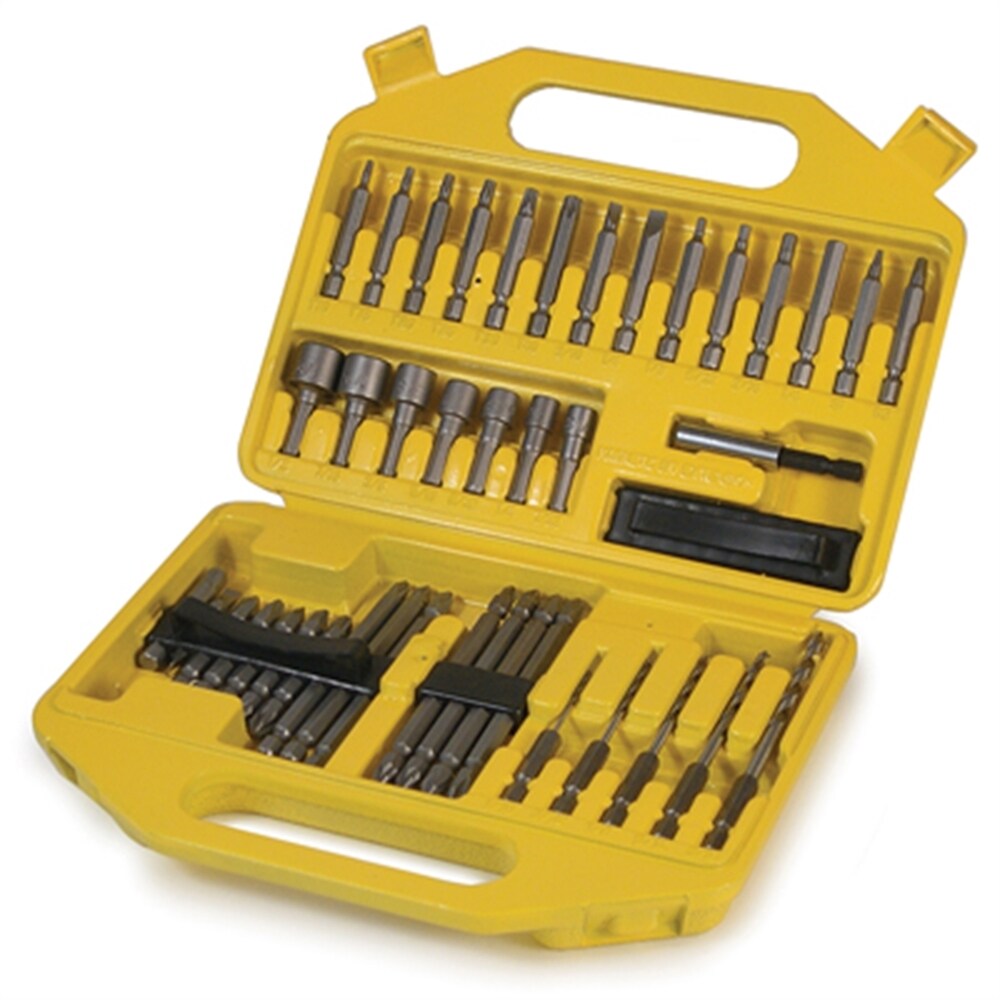 Titan 45-piece Multipurpose Power Bit Set - Black