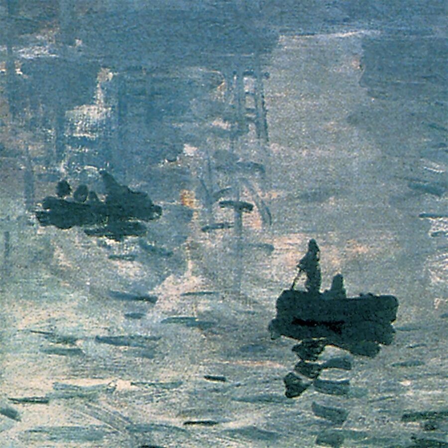 Design Toscano Impression Sunrise, 1872: Canvas Replica Painting: Grande