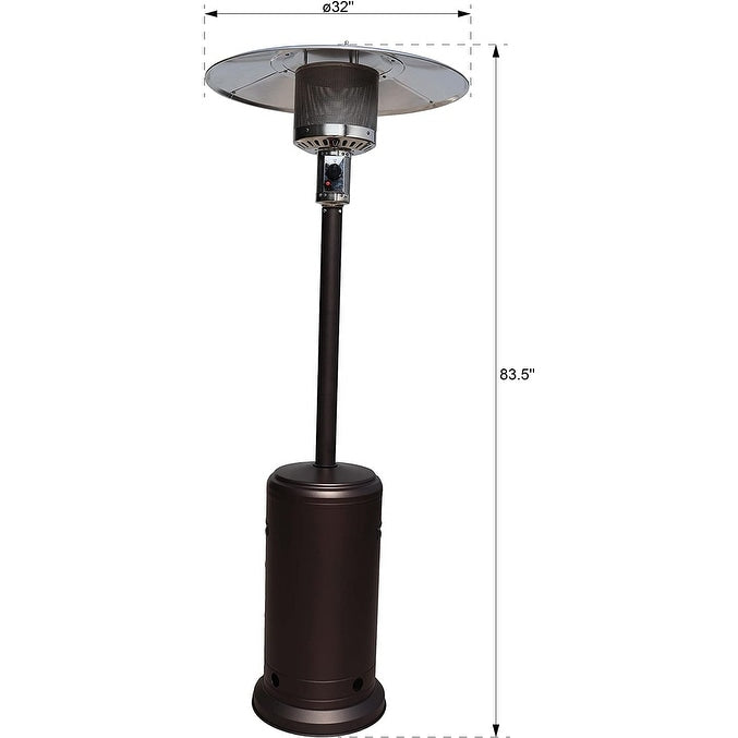 46000 Btu Propane Patio Heater