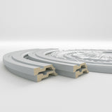 47 1/2"OD x 39 1/4"ID Ceiling Ring with 31 1/2"OD Ceiling Medallion Palmetto Light Accent Kit - 47 1/2"OD x 39 1/4"ID