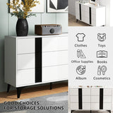 47"W 6 Drawer Dresser sideboard,Side Table Large Storage Cabinet Living Room，side cabinet
