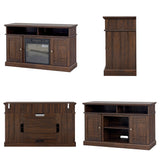 47"W Fireplace TV Stand & Entertainment Center, Remote Control - 47.64" L X 15.75" W x 29.13" H