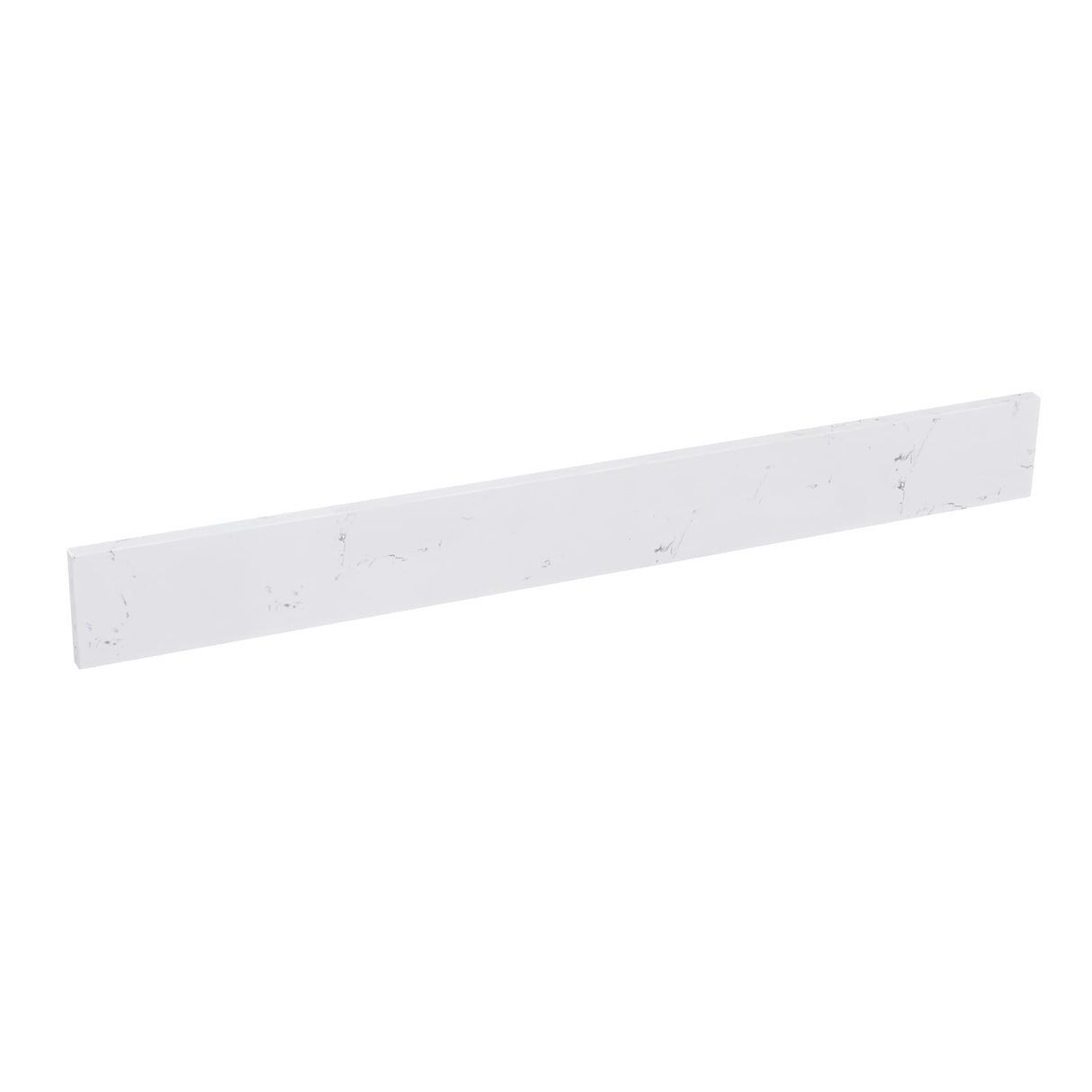 48 in. Engineered Marble Backsplash For Cabinet Vanity