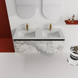 48'' Floating Wall-Mounted Bathroom Vanity & Soft-Close Cabinet Door, KD-Package