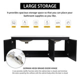 48'' Floating Wall-Mounted Bathroom Vanity & Soft-Close Cabinet Door, KD-Package