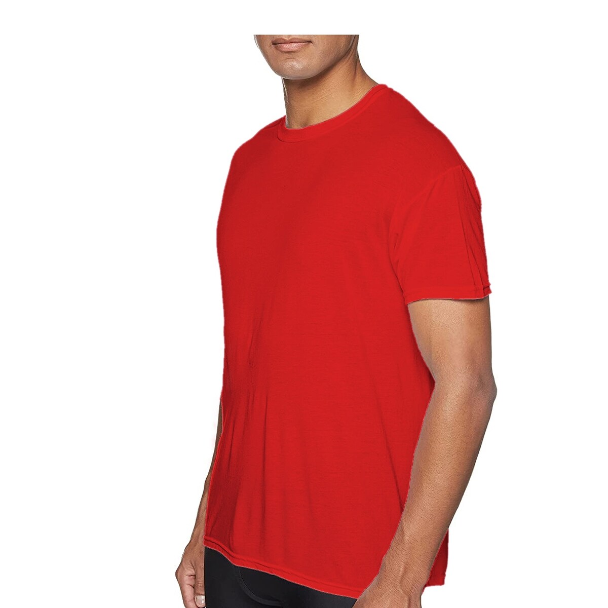 Laviva Mens Active Moisture Wicking Crew Neck Shirts 4Pack Polyester Dry Fit