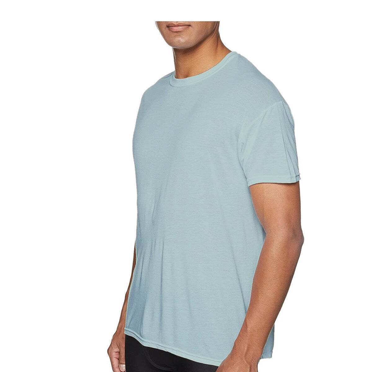 Laviva Mens Active Moisture Wicking Crew Neck Shirts 4Pack Polyester Dry Fit