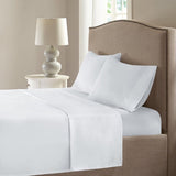 4pc King Comfort Spaces Cooling Sheets Moisture Wicking White