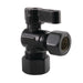 Kingston Brass 5/8-Inch OD Comp X 1/2-Inch OD Comp Angle Stop Valve