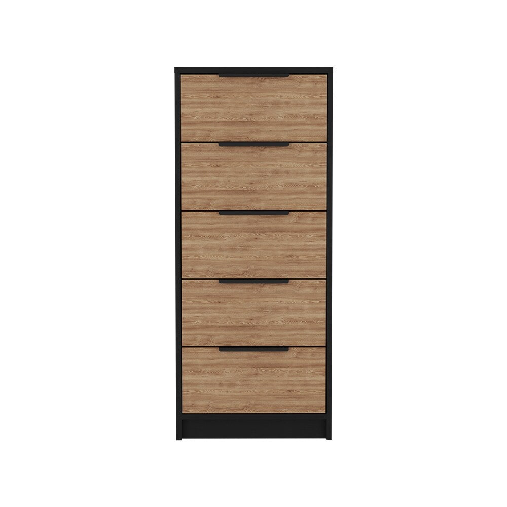 5 Drawers Dresser And Metal Handle