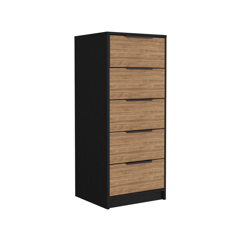 5 Drawers Dresser And Metal Handle