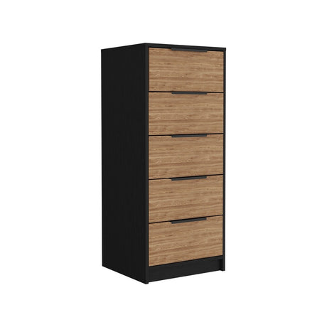 5 Drawers Dresser And Metal Handle