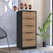 5 Drawers Dresser And Metal Handle