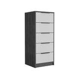5 Drawers Dresser And Metal Handle