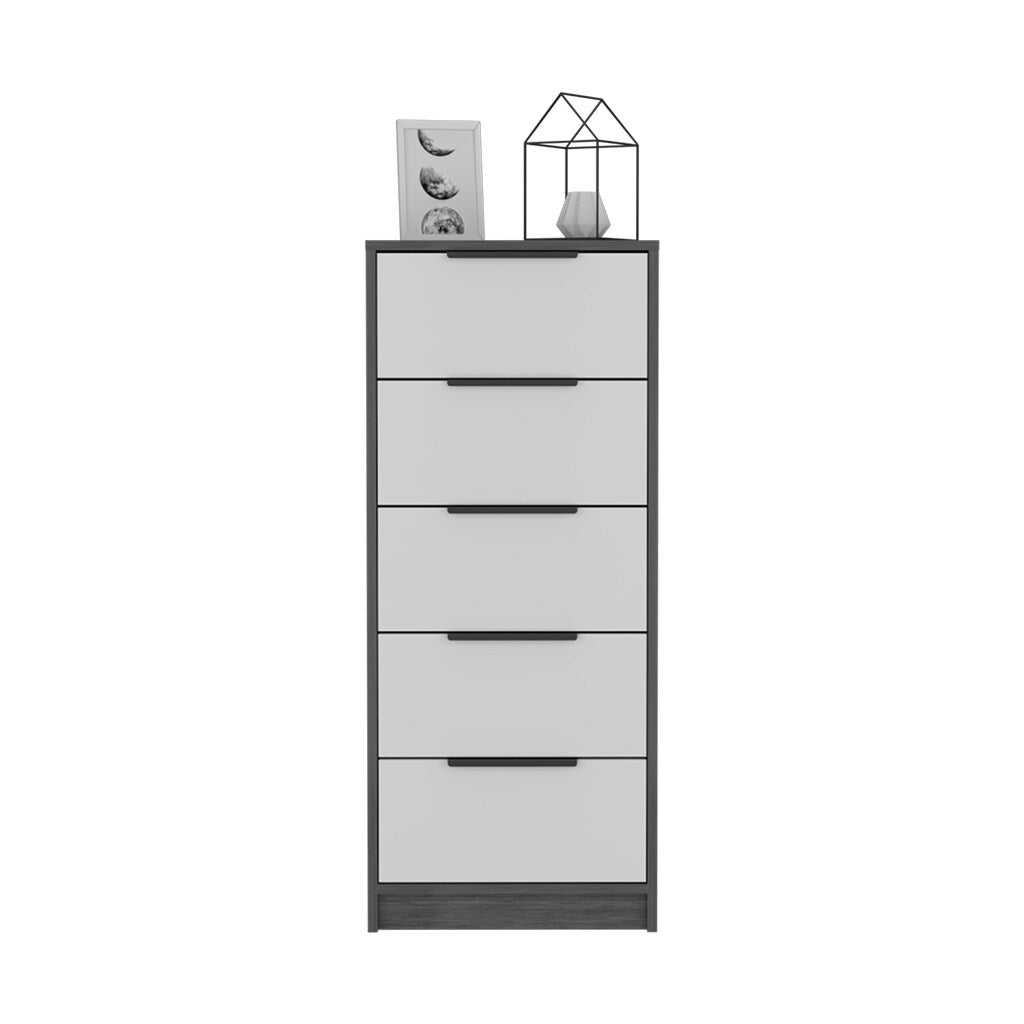 5 Drawers Dresser And Metal Handle