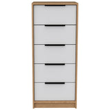 5 Drawers Dresser And Metal Handle