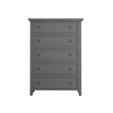 5 Drawers Solid Wood Chest for Bedroom Living room Home