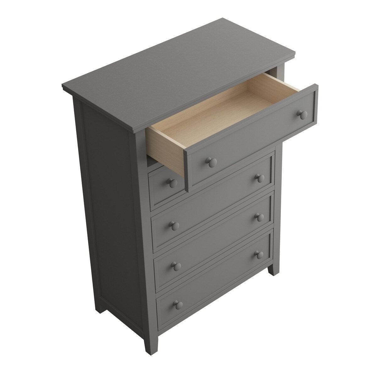 5 Drawers Solid Wood Chest for Bedroom Living room Home