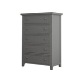 5 Drawers Solid Wood Chest for Bedroom Living room Home