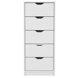 5 Drawers Tall Dresser with Pull Out System