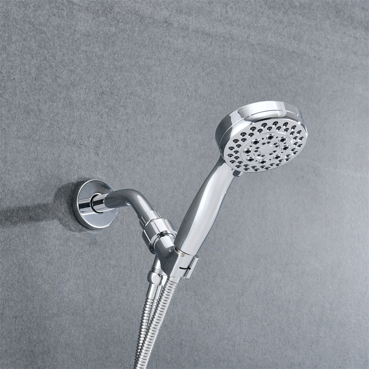 5 Mode Adjustable Settings Handheld Hose High Pressure Shower Head