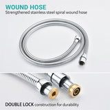 5 Mode Adjustable Settings Handheld Hose High Pressure Shower Head