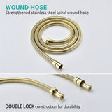 5 Mode Adjustable Settings Handheld Hose High Pressure Shower Head