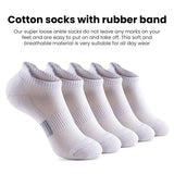 5 Pairs Ankle Socks Wear Resistant Elastic Breathable MoistureWicking Washable NonFading Running Athletic Socks
