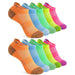 5 Pairs Ankle Socks Wear Resistant Elastic Breathable MoistureWicking Washable NonFading Running Athletic Socks