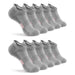 5 Pairs Ankle Socks Wear Resistant Elastic Breathable MoistureWicking Washable NonFading Running Athletic Socks
