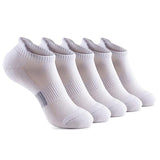 5 Pairs Ankle Socks Wear Resistant Elastic Breathable MoistureWicking Washable NonFading Running Athletic Socks