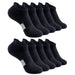 5 Pairs Ankle Socks Wear Resistant Elastic Breathable MoistureWicking Washable NonFading Running Athletic Socks