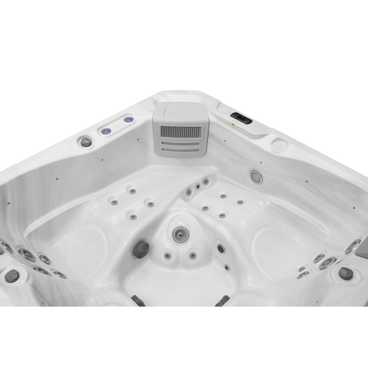5-Person 41-Jet Premium Acrylic Lounger Spa Standard Hot Tub