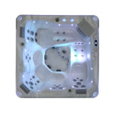 5-Person 41-Jet Premium Acrylic Lounger Spa Standard Hot Tub